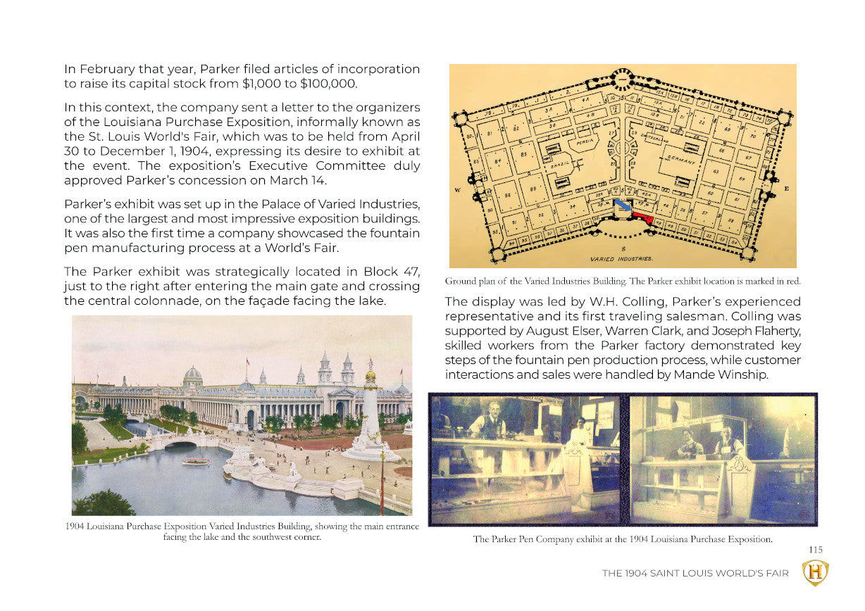 PARKER PENS: THE PIONEERS U.S. e-book (PDF Edition) Available Worldwide