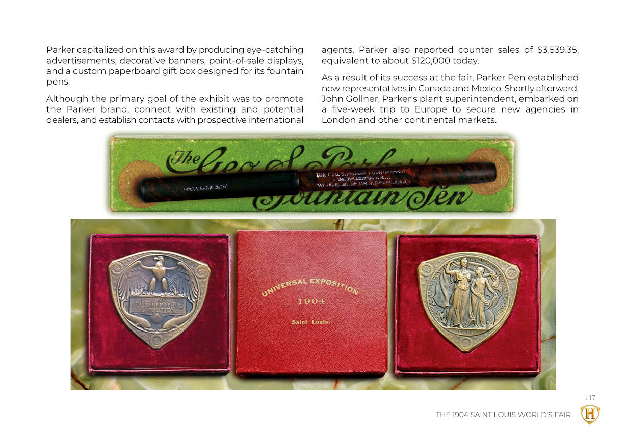 PARKER PENS: THE PIONEERS U.S. e-book (PDF Edition) Available Worldwide