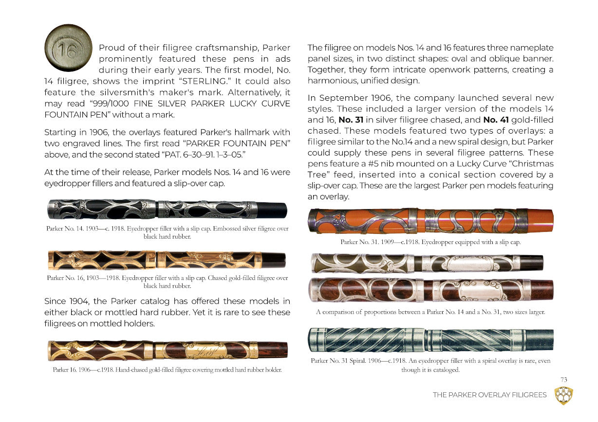 PARKER PENS: THE PIONEERS U.S. e-book (PDF Edition) Available Worldwide