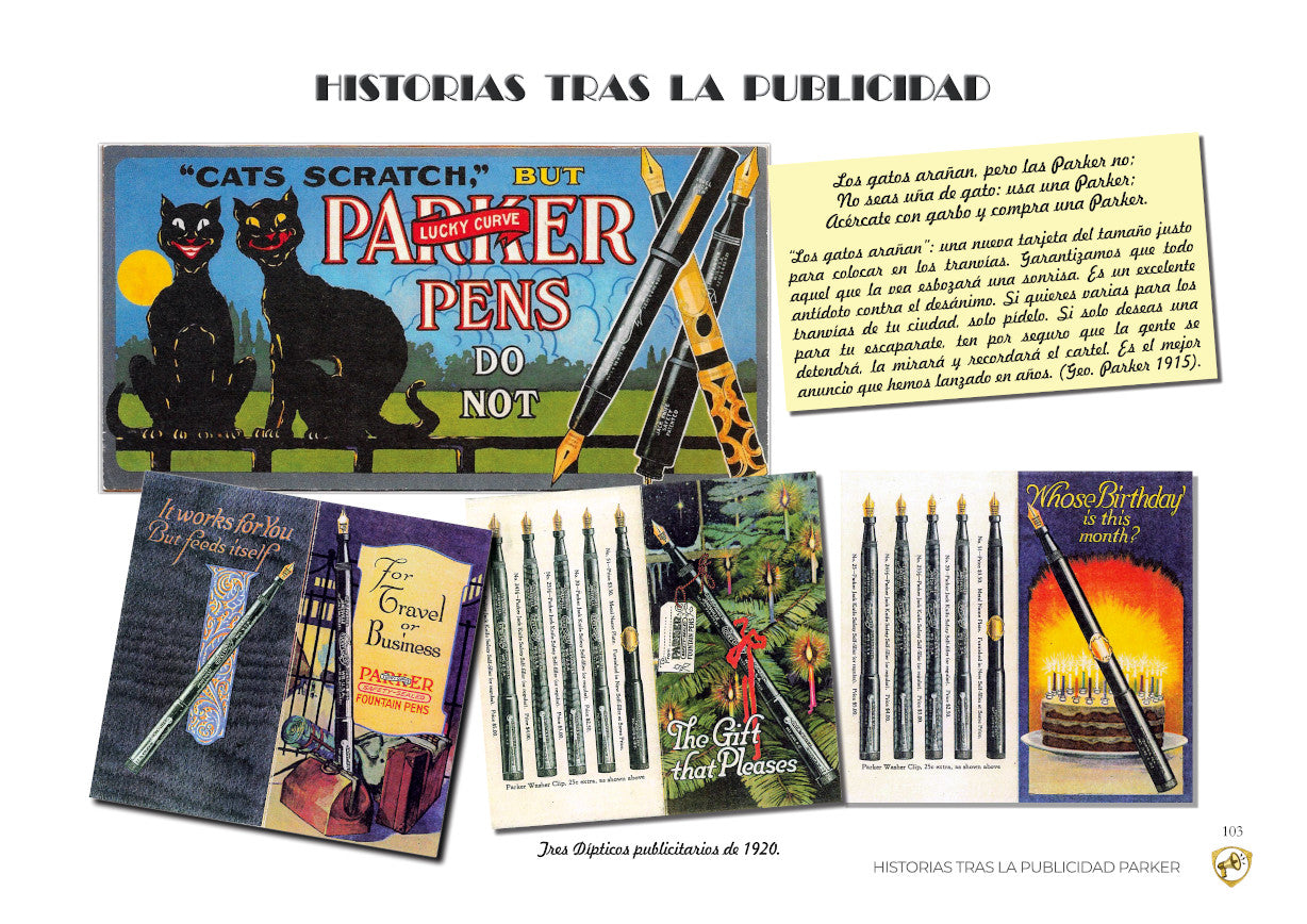 ESTILOGRÁFICAS PARKER: LAS PIONERAS e-book (PDF disponible para todo el mundo)