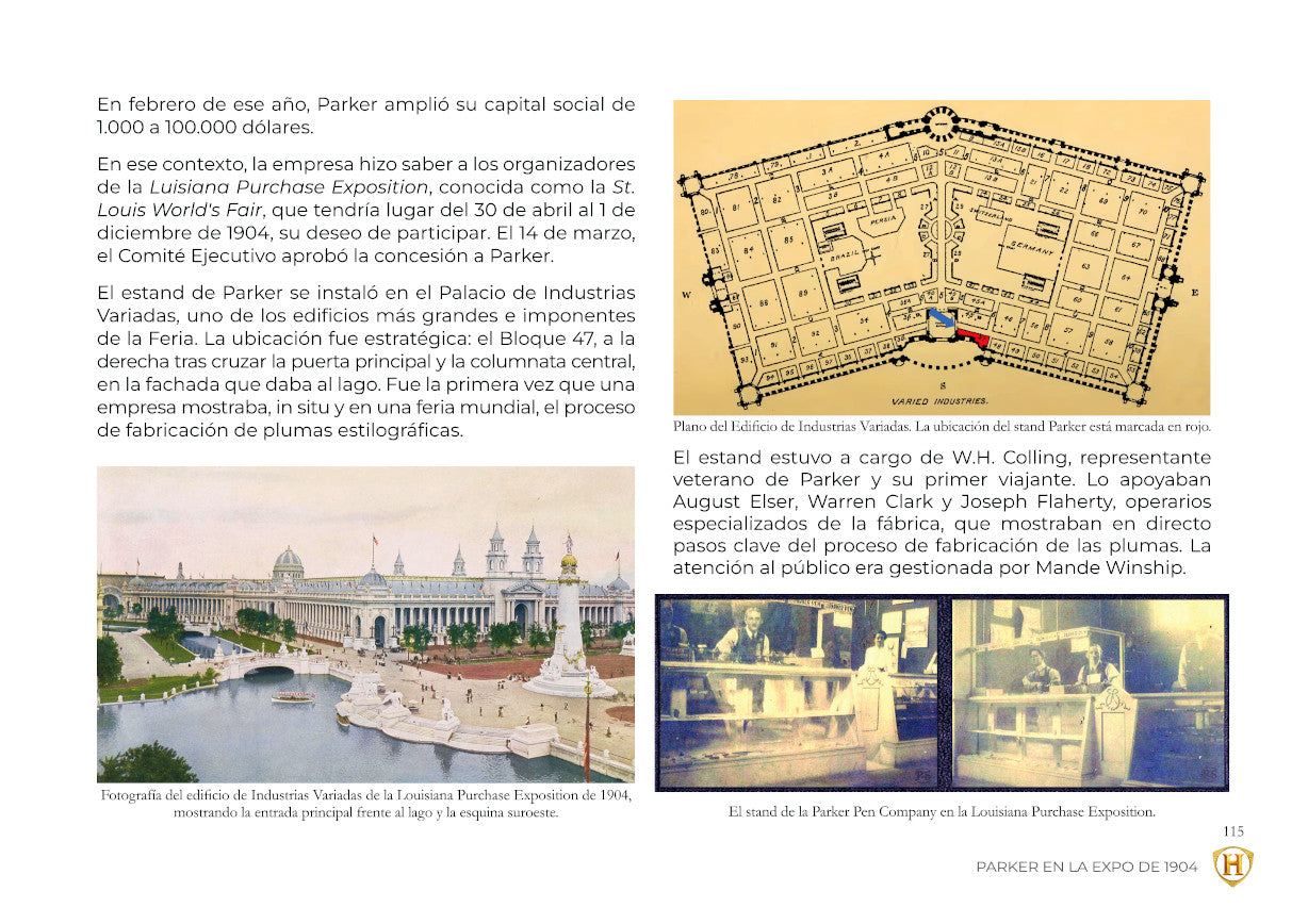 ESTILOGRÁFICAS PARKER: LAS PIONERAS e-book (PDF disponible para todo el mundo)