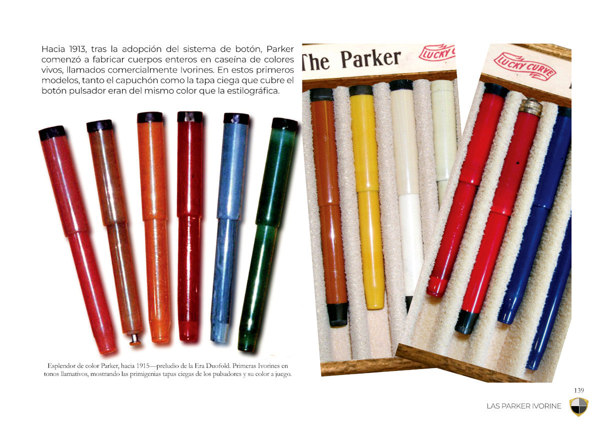 ESTILOGRÁFICAS PARKER: LAS PIONERAS e-book (PDF disponible para todo el mundo)