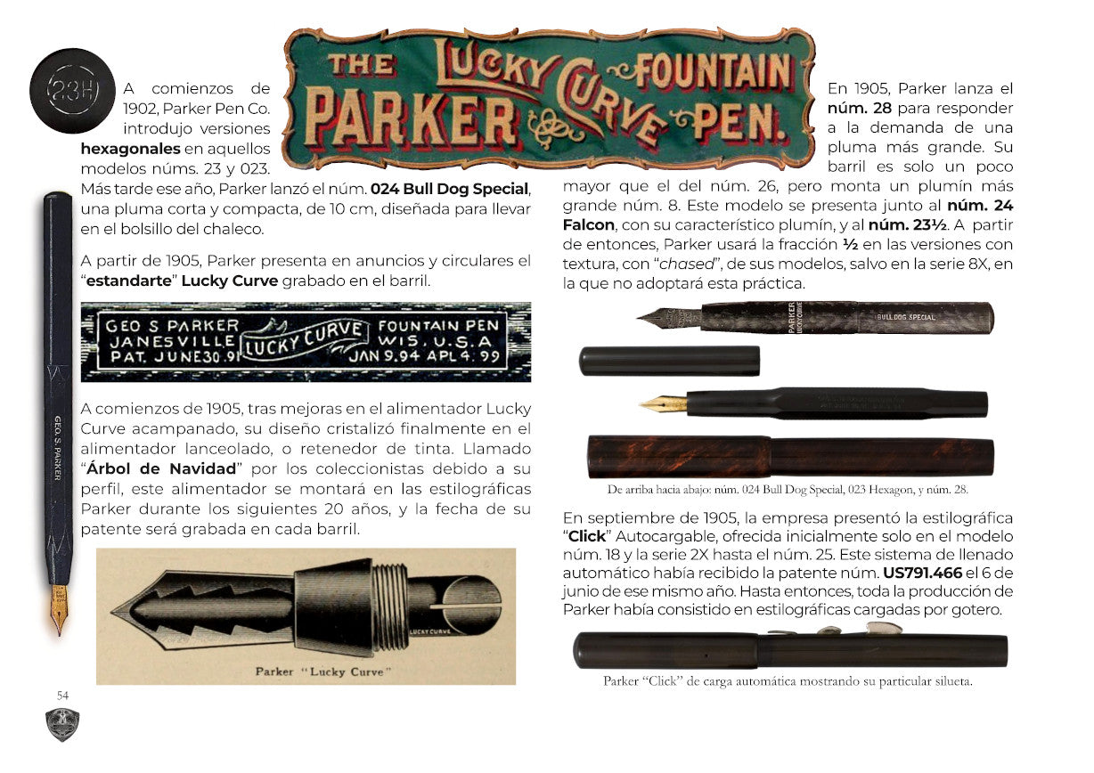 ESTILOGRÁFICAS PARKER: LAS PIONERAS e-book (PDF disponible para todo el mundo)