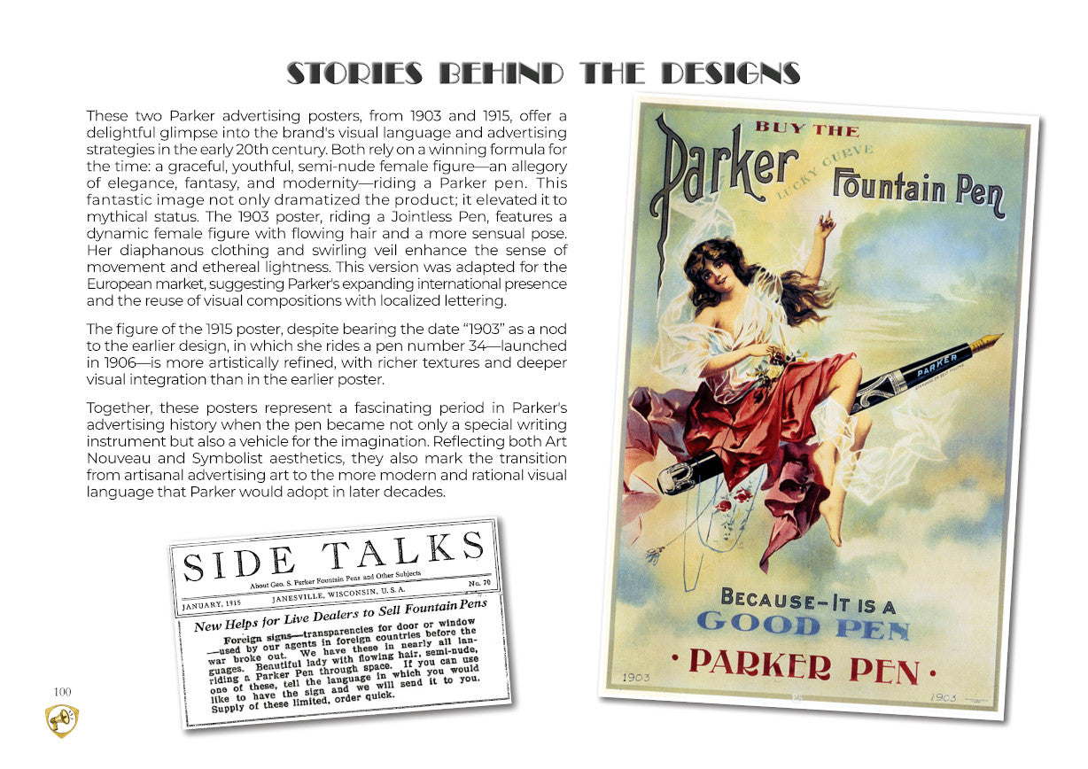 PARKER PENS: THE PIONEERS Hardcover (United States Only