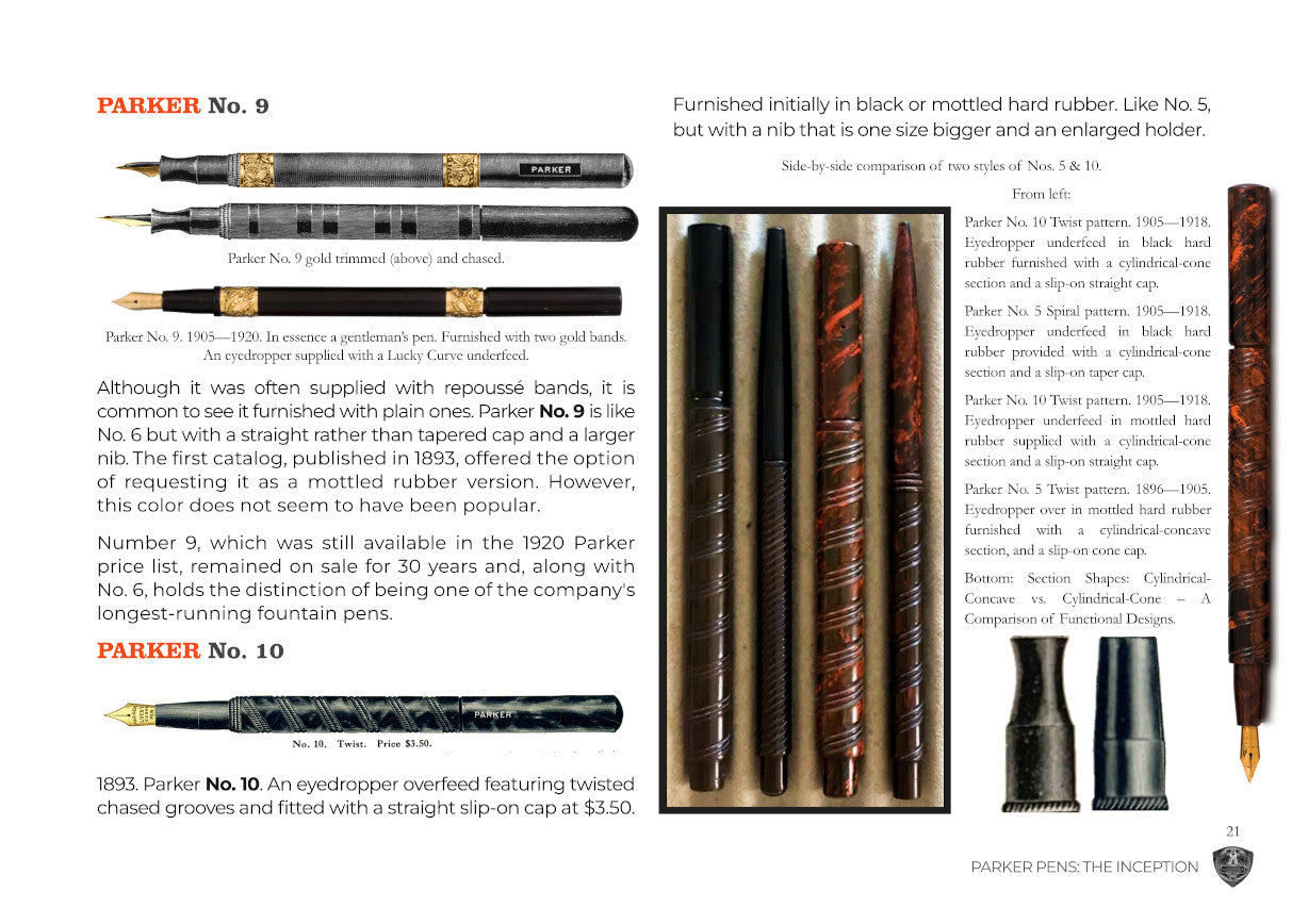 PARKER PENS: THE PIONEERS Hardcover (United States Only