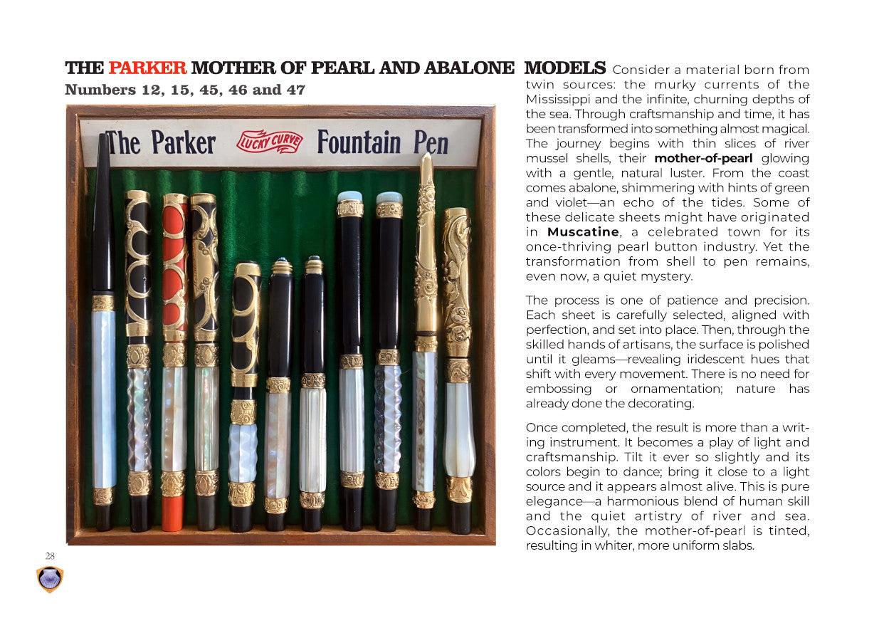 PARKER PENS: THE PIONEERS Hardcover (United States Only