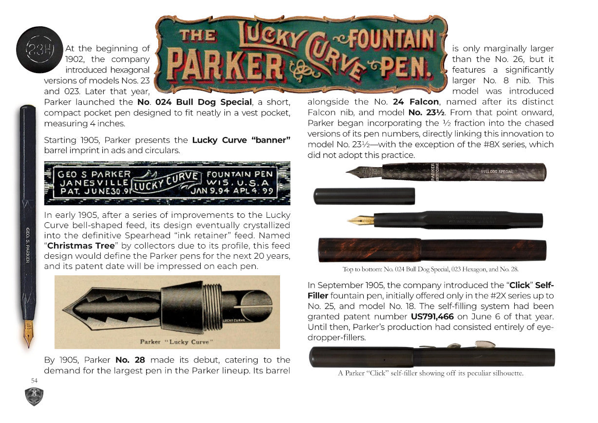 PARKER PENS: THE PIONEERS          Hardcover (United States Only)
